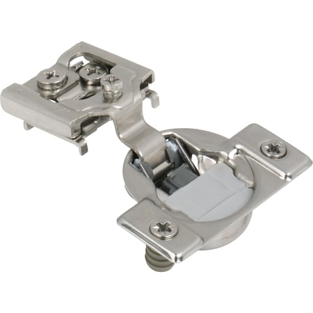 Hardware Resources 105Deg 3/4In. Overlay Heavy Duty Dura-Close Soft-Close Compact Hinge W/ Press-In 8 Mm Dowels 9390-6-000